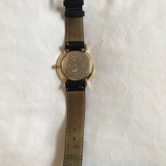 Larson and Jennings black suede watch - Picture 3 of 3